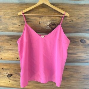 NWT A New Day Hot Pink V Neck Tank